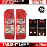 For Isuzu DMax D-Max Ute Set Pair LH+RH Tail Light Lamp 2012-2017 Top Quality (for: Isuzu)