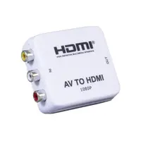 在飛比找momo購物網優惠-【伽利略】AV 轉 HDMI 轉接器