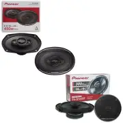 Pioneer TS-A6968S 6x9" 4-way Speakers Plus TS-G1620F 6.5" 2-way Coaxial Speakers