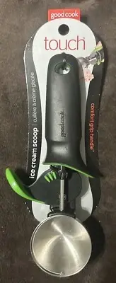 Stainless Steel Ice Cream Scoop GOOD COOK With Trigger Release NEW w/ Tags