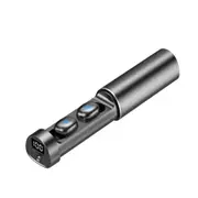 Waterproof LED Display Wireless Bluetooth Earphones - Stereo Sports Headset with Earhook - Wireless Earbuds