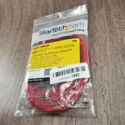 StarTech 1m Serial Attached SCSI SAS Cable - SFF-8087 to 4x Latching SATA