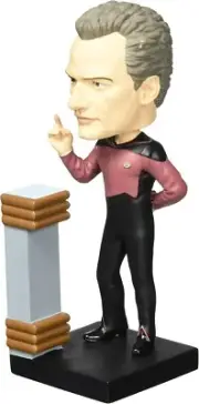 Star Trek: The Next Generation Q - Build a 10 Forward Q Bobble Head