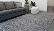 Essence Scandinavian Charcoal Felted Wool Rug