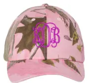 Kati Realtree Pink Cap with Custom Monogram