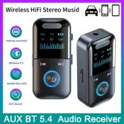 Bluetooth Audio Music Receiver Cable 3.5mm to USB AUX Wireless Car Home Adapter
