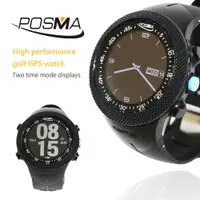 在飛比找松果購物優惠-POSMA 高爾夫 GPS運動手錶 多功能運動手錶套組 GS