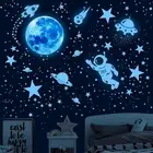 526Pcs Glowing Stars for Ceiling,Glow Dark Stars,Space Decals Solar System