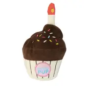 FuzzYard Birthday Cupcake Plush Squeaker Toy for Dogs