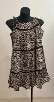 BNWT Seed Heritage Leopard Print Dress Size 8