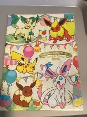 Pokemon Center File Folder Happy Party Time Eevee & Friends 8.5" x 12" Sealed