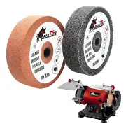 2 Pz Disk Grinder Bench Abrasive Stone Polishing for Grinder 7.5 G120