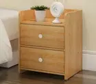 2 x Varossa Classic Bedside Tables / Chest of Drawers Set (Natural)