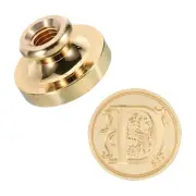 Alphabet D Wax Seal Stamp Initial Letter Sealing Wax Stamp Retro Brass Head