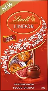 Lindt Lindor Blood Orange Milk Chocolate Pouch Bag 123g