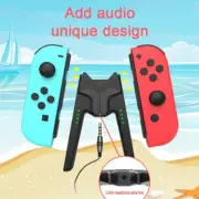 New Comfort Grip V-Handle Charging Station For Switch Joycon Controller Charger