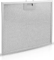 QAGGUM Range Hood Filter Fit for GE JV536H1SS JV536H2SS JV636H1SS JV636H2SS JV535H1BB, Range Hood Vent Filters Replace WB02X11011, Stainless Steel Mesh Grease Filter Size 14-1/2 x 11-5/8 Inches