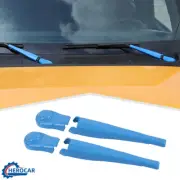 4xLight Blue Front Window Windshield Wiper Blade Cover Trim for Ford Bronco 21+ (for: Ford)