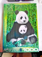 Jigsaw Puzzle - Eurographics 1000pc Panda & Baby unopened