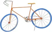 ARTSEWPLY Retro Bikes Model Stainless Steel Table Bike Decorations Artistic Home Office Decoration