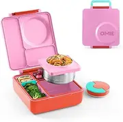 Omie Omiebox Hot & Cold Bento Box - Pink Berry