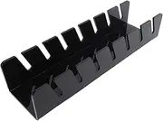 Pomya Acrylic Baseball Cap Organizer, 7 Cap Vertical Display Rack, Black, 29 x 7.6cm/11.5 x 3in, Home, Store, Display Case
