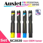 Ausjet CT202246-49 non-OEM Toner Set for XEROX DocuCentre SC2020, 9000/3000 pp
