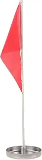 MOBUTOFU Golf Practice Cup Set Indoor Putting Hole Golf Flag Holder Flag and Hole Cup Stainless Steel and Fabric Enhance Your Game
