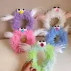 Animal Plush Ugly Doll Headband Cartoon Plush Hairband Makeup