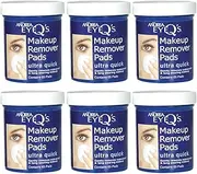 Andrea Eye Q's Ultra Quick Eye Makeup Remover Pads, 65-Count (Pack of 6)