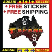 Aboriginal Australian Map Palawa NAIDOC Week Australia BONUS STICKER INCLUDED
