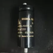 NOS SIEMENS S+M SIKOREL B41570 2200uF 100v 105C EXTREMELY HI-END AUDIO CAP! 1PC
