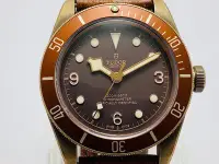 在飛比找Yahoo!奇摩拍賣優惠-【黃忠政名錶】帝舵錶 Tudor 青銅錶 M79250bm 