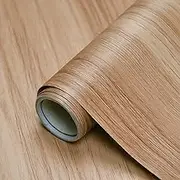 Sevalo Wood Contact Paper Wood Peel and Stick Wallpaper Light Wooden Look Grain Contact Paper for Cabinets and Drawers Self Adhesive Removable Wallpaper Natural Waterproof Vinyl 15.7inW 393inL