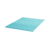 Cool Gel Memory Foam Mattress Topper Matress Support Bedding 5/8cm 7-Zone