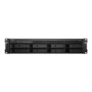Synology RackStation RS1221RP+ 8-Bay 3.5" Diskless 4xGbE NAS (2U Rack), AMD Ryzen Quad Core 2.2GHz, 4GB RAM, 2xUSB3, 3 year Wty