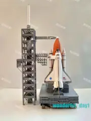 1/400 Space Shuttle STS Discovery OV-103 Launcher Platform Painted Model Toy