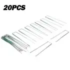 20* Half Green Artificial Grass U Pins Metal Galvanised Pegs Staples Astro Turf