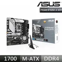 在飛比找momo購物網優惠-【ASUS 華碩】PRIME B760M-A WIFI D4