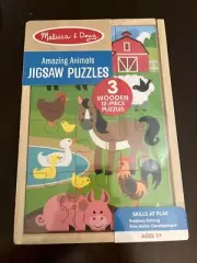 Melissa And Doug Amazing Animals Jigsaw Puzzles