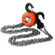 2Ton Heavy Duty Chain Hoist 4000LBS Lift Hoist Puller Block Hand Tool Winch