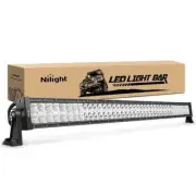 Nilight 42 Inch 240W Double Row Spot Flood LED Light Bar