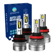 4P 9007/HB5 H8/H9/H11 LED High Low Fog Light 140W To 2014-2016 Nissan Versa Note (for: Nissan)