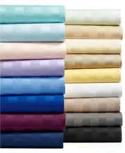 Royal Bedding Sheets 4 PCs OR 6 PCs Extra Deep Wall AU Double Size Stripe Colors