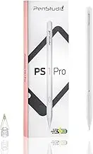 Penstudio Stylus Pen for Apple iPad 2018-2024丨USB-C 2X Faster Charge丨Best Alternative to Apple Pencil 2nd 1st Generation丨Durable Metal Replacement Tips, Palm Rejection, Tilt Sensitivity, Shortcuts.