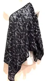 plus sz M -L 18-20 22 TS TAKING SHAPE Shimmer N Shine Duster Cover Up Top NWT