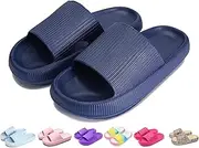 [YAQUEKOU] Bathing Shoes Boys Girls Original Slippers Bathing Slippers Cloudyzz Slippers Cloud Slippers Unisex Children's Home Slippers Non-Slip Mules Summer Garden Flip Flops, 01 d, 30/31 EU
