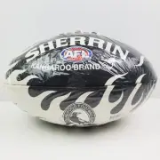 Sherrin AFL Collingwood Club Kangaroo Rugby Australian Football Ball New Sealed