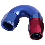 Aeroflow 550 Series Cutter Style Swivel 150° Stepped Hose End -10AN to -12 Hose, AF555-12-10
