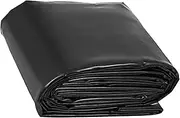 Fish Pond Lining Foldable 3x4m 4x6m 6x7m 8x10m 10x12m Black Pond Liners Waterproof HDPE Pond Membrane for Garden Ponds, Fountains and Water Features(7x8m(23x26.2ft))